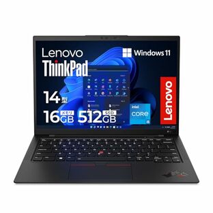 【公式】Lenovo ThinkPad X1 Carbon Gen 10 ノートパソコン ビジネス 14.0型 WUXGA IPS液晶 インテル® Core™ i5-1235U プロセッサー 16GB 512GB SSD プライバシーシャッター付きwebカメラ 無線LAN 指紋センサー 21CCSFD800 Windows 11 Proの画像