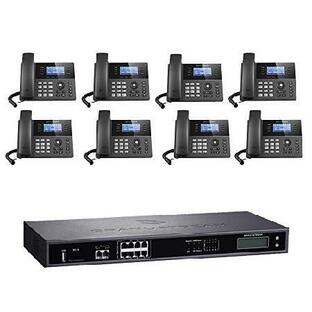 Grandstream UCM6208 IP PBX ギガビット 8ユニット GXP1782 IP電話 8ライン 並行輸入品の画像