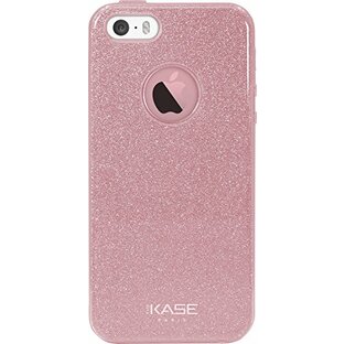 【The Kase/ケース】スマホケース iPhone 5 / 5S / SE キラキラ ラメ スリムケース ローズゴールド 36826724の画像