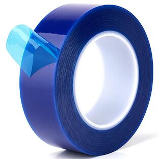 [TradeWind] マスキングテープ 表面保護テープ 養生テープ 養生フィルム 保護フィルム 塗装テープ 金属加工 車塗装(ブルー 幅5cm 長さの画像