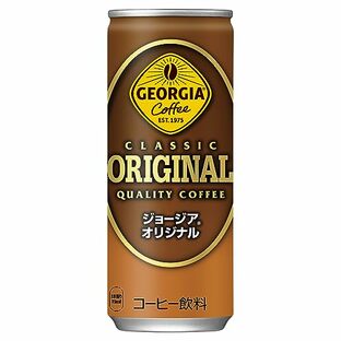 コカ・コーラ ジョージア オリジナルコーヒー 250ml缶×30本の画像
