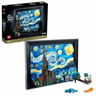 レゴ(LEGO) アイデア ゴッホ 「星月夜」クリスマスプレゼント クリスマス 21333 アートパネル インテリア おしゃれ おもちゃ ブロック プレゼント アート 絵画 インテリア 男の子 女の子 大人の画像