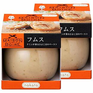 [ワインにぴったり]フムス クミンが香るひよこ豆のペースト(nakatoメゾンボワール) ×2個の画像