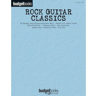 楽譜 GTP826 輸入 ロック・ギター・クラシック曲集（ハートブレイカー、ジェット・エアライナー他全40曲）（TAB ／ ロケットミュージックの画像