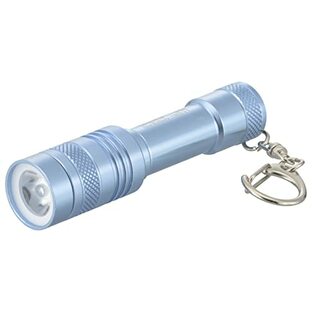 オーム電機 懐中電灯 LEDミニライト 防水ライト ブルー ANSI規格準拠 LH-MY41-A2 08-1005 OHMの画像