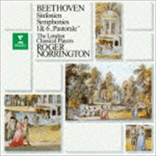 ワーナーミュージック ロジャー・ノリントン ベートーヴェン 交響曲 第1番 第6番 田園の画像