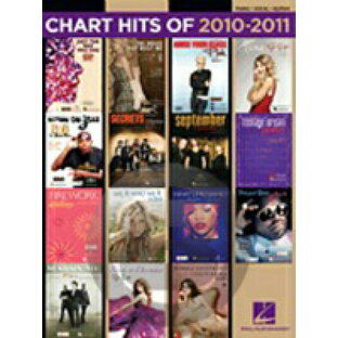 [楽譜] 【在庫なくなり次第絶版】2010-2011ヒットチャート曲集(19曲収録)《輸入ピアノ楽譜》【10,000円以上送料無料】(Chart Hits of 2010-2011)《輸入楽譜》の画像