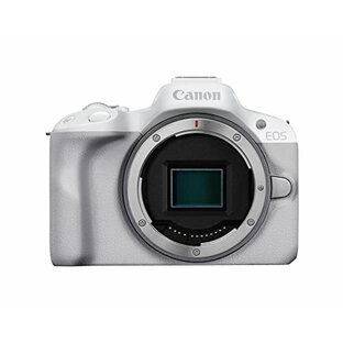 Canon ミラーレス一眼カメラ EOS R50 ボディのみ/ホワイト RFマウント 24.200万画素 4K動画 DIGIC X イメージプロセッサー 被写体検知&トラッキング コンパクト スマホ接続 コンテンツクリエイターの画像