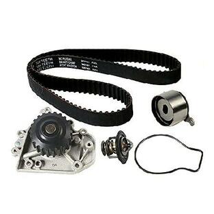 WINBEST Timing Belt Kit ＆ Water Pump ＆ Thermostat Housing Compatible with Acura - 1996-2000 Integra GSR, Eng Code "B18C1", 1997-2001 Integra TYPE-Rの画像