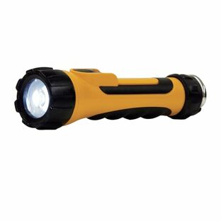 エルパ (ELPA) LEDラバーライト3ｘ2 LEDライト 懐中電灯 アウトドア 連続点灯約20時間 防水 DOP-LR302の画像