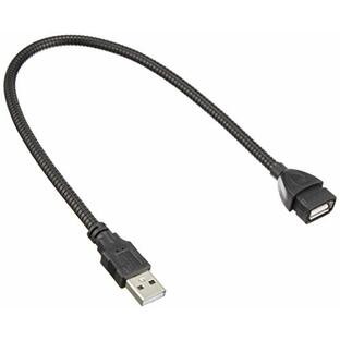エスエスエーサービス [ USB A(オス) - USB A(メス) ] フレキシブル延長ケーブル SU2-AA03FBの画像