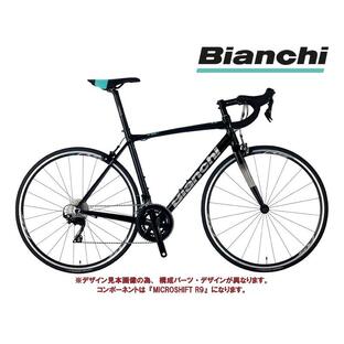 2022 BIANCHI ビアンキ VIA NIRONE 7 MS-R9 ビア ニローネ7 マイクロシフトR9 ブラック/シルバー 2×9s ロードバイクの画像