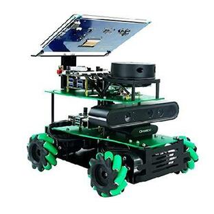 Yahboom Jetson Nano/TX2-NX/Xavier NX/Raspberry Pi ROS ロボット 蓋 マッピング ナビゲーション 深さ画像 3D分析 メカナムホイール パイソン プログラミングの画像