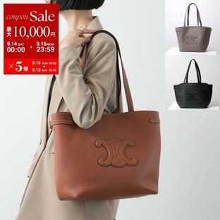 CELINE セリーヌ トートバッグ Cabas Anais カバ アナイス 116853ENY.10BL 38NO 04LU レディース ミディアム キュイル トリオンフ 鞄の画像