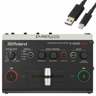 Roland V-02HD mkII ビデオスイッチャー (USBビデオキャプチャー内蔵)の画像