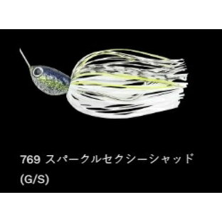 ノリーズ ウインドレンジTW 769/スパークルセクシーシャッド(G/S) 5/8oz ルアー 疑似餌 バス 釣具 釣り フィッシングの画像