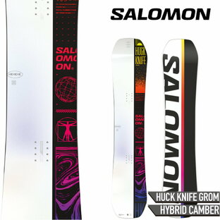 salomon サロモン ジュニア 子供用 スノーボード 板 23-24 HUCK KNIFE GROMの画像