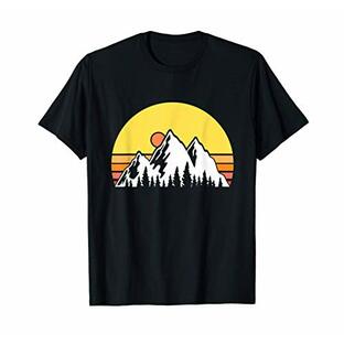 ヴィンテージロッキーマウンテン国立公園自然愛好家レトロギフト Tシャツの画像