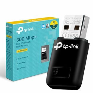 TP-Link 11n/g/b対応 300Mbps Mac OS/Windows対応 無線LAN子機 超小型 USB2.0 3年保証 TL-WN823Nの画像