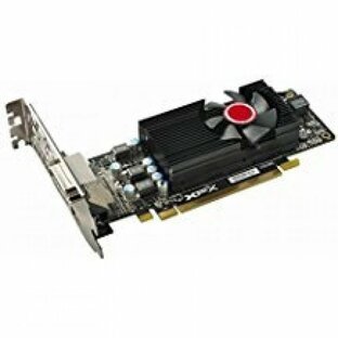 グラフィックカード グラボ GPU XFX Radeon RX 550 4GB DDR5 1203MHz Low Profile DP HDMI RX-550P4LFGRの画像