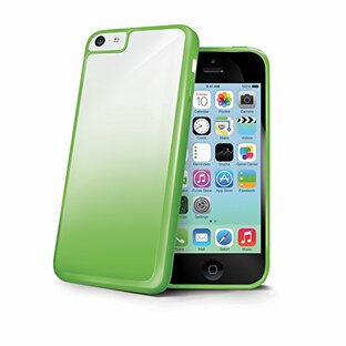 Muvit 【iPhone5c対応シェードカラーハードケース】 Hard cover with green shaded rigid rear and rubber fram MUSUN3606の画像