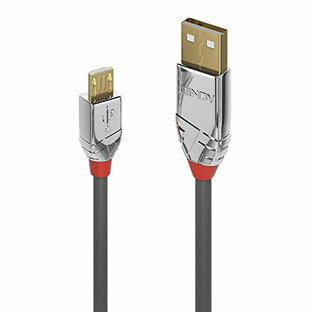 LINDY 2m CROMO LINE USB2.0 Type-A to Micro-Bケーブル(型番:36652)の画像
