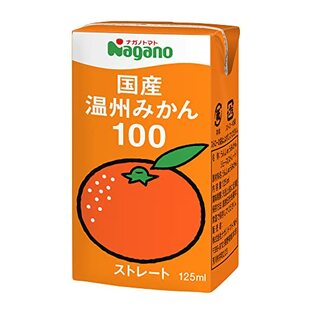 ナガノトマト 国産 温州みかん100 125ml×36本の画像