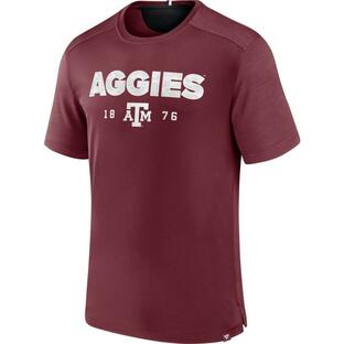 NCAA メンズ Tシャツ トップス Texas A&Amp;M Aggies Maroon Defender Rush T-Shirtの画像