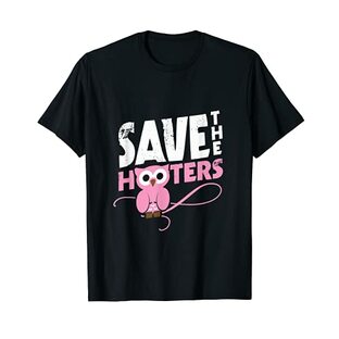 Save the hooters 乳がん Tシャツの画像