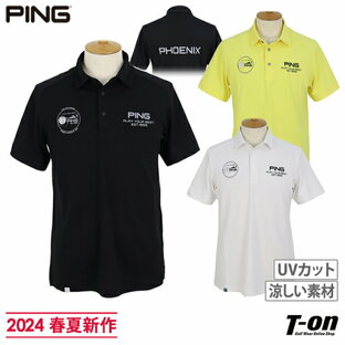 ピン ポロシャツ メンズ PING 春夏 ゴルフウェア 621-4160307の画像