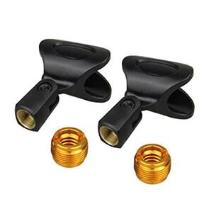 LGEGE Microphone Clips for Stands,Universal Wireless Mic Clip Holder with 5の画像
