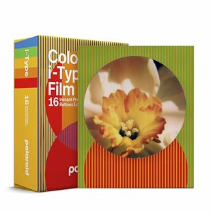 Polaroid(ポラロイド) インスタントフィルム Color film for i-Type - Round Frame Retinex Double カラーフィルム 16枚入り フレームカラー (6285)の画像