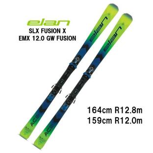 2024 elan エラン SLX FUSION X + EMX 12.0 GW FUSION X スキー板 レーシング SLの画像