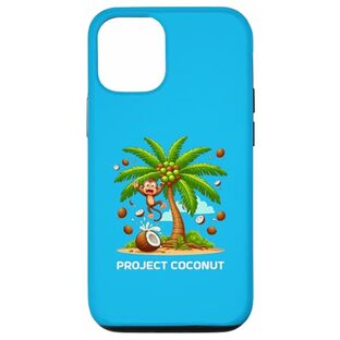 iPhone 15 PROJECT COCONUT ココナッツツリー モンキー カマラ ハリス 2024 スマホケースの画像