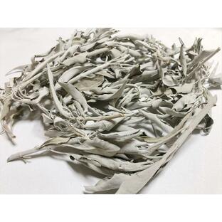 ホワイトセージ 50ｇ 有機栽培 浄化 枝付き 完全密封 乾燥剤入りの画像