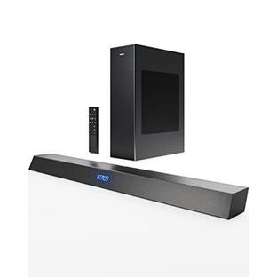 テレビ用PHILIPS Bluetoothサウンドバー、ワイヤレスサブウーファー付きドルビーアトモスサウンドバー2.1チャンネルサラウンドサウンドシステムホームシアタの画像