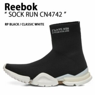 REEBOK リーボック ブーツ シューズ REEBOK SOCK RUN RP BLACK CLASSIC WHITE CN4742 ソック ラン スニーカー メンズ レディース 男性用の画像