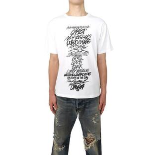 tシャツ Tシャツ メンズ 「MYne」Rakugaki Printed Half Sleeve T-shirtの画像