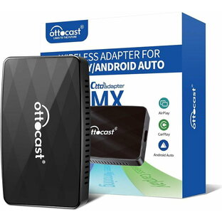 【楽天ランキング1位入賞】オットキャスト Ottoadapter MX ワイヤレス CarPlayアダプター Android Auto AirPlay対応 800車種以上適用の画像