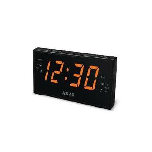 Akai CE1008 AM/FM Clock Radio by Kelley International Sales ＆ Marketing, Inc. [並行輸入品]の画像