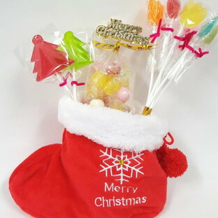 クリスマスブーツキャンディーセット☆レビュー書き込みで次回あめプレゼントの画像