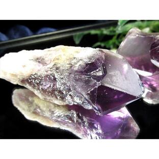 1個売り アメジスト ダガー系 ナチュラル原石 重さ約40g-60g 紫水晶 美麗パープル 大人気浄化アイテム 空間の浄化など 愛の守護石 短剣のようなアメジスト結晶の画像