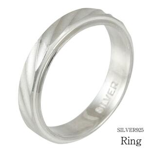 リング 指輪 レディース メンズ シルバー SILVER 925 銀製品 ピンキーリング 2号 4号 光沢 キラキラ 小指 小さい サイズ ポーチ 付きの画像