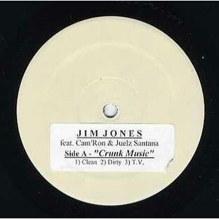 【レコード】JIM JONES ft Juelz Santana, Cam'ron - CRUNK MUSIC / THIS IS JIM JONES 12" US 2004年リリースの画像