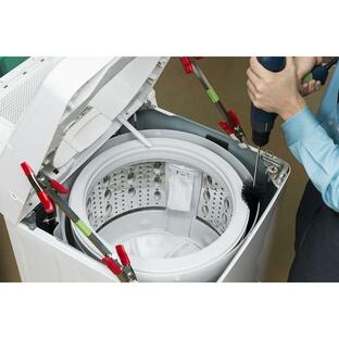 全自動洗濯機 クリーニング 洗濯槽 縦型式 お掃除 プロ ダスキンの画像