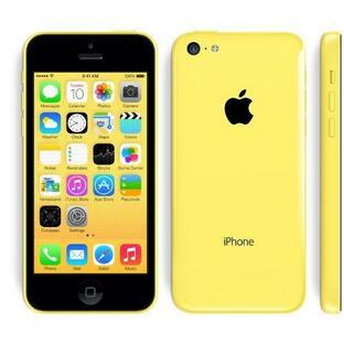 [送料無料]SIMフリー版 Apple iPhone5C 黄イエロー8GB 海外シムフリーの画像
