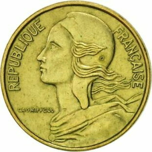 アンティークコイン コイン 金貨 銀貨 France, Marianne, Centimes, 1976, Paris, AUの画像