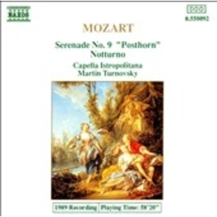 マルティン・トゥルノフスキー/Mozart： Serenades[8550092]の画像