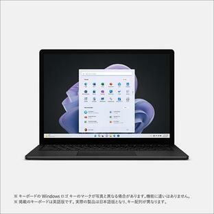 【台数限定】Microsoft Surface Laptop 5 S0P-00001 [13.5in | 2256x1504 | Core i5-1235U | 16GB | 256GB | Win11 Home | Office | ブラック]の画像