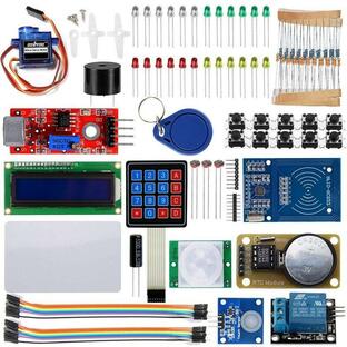 OSOYOO(オソヨー) アルドゥイーノ Arduino 用 RFIDセキュリティシステムDIYスターターキット RFID実験研究キット ドの画像
